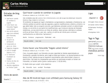 Tablet Screenshot of carlos.niebla.com.mx